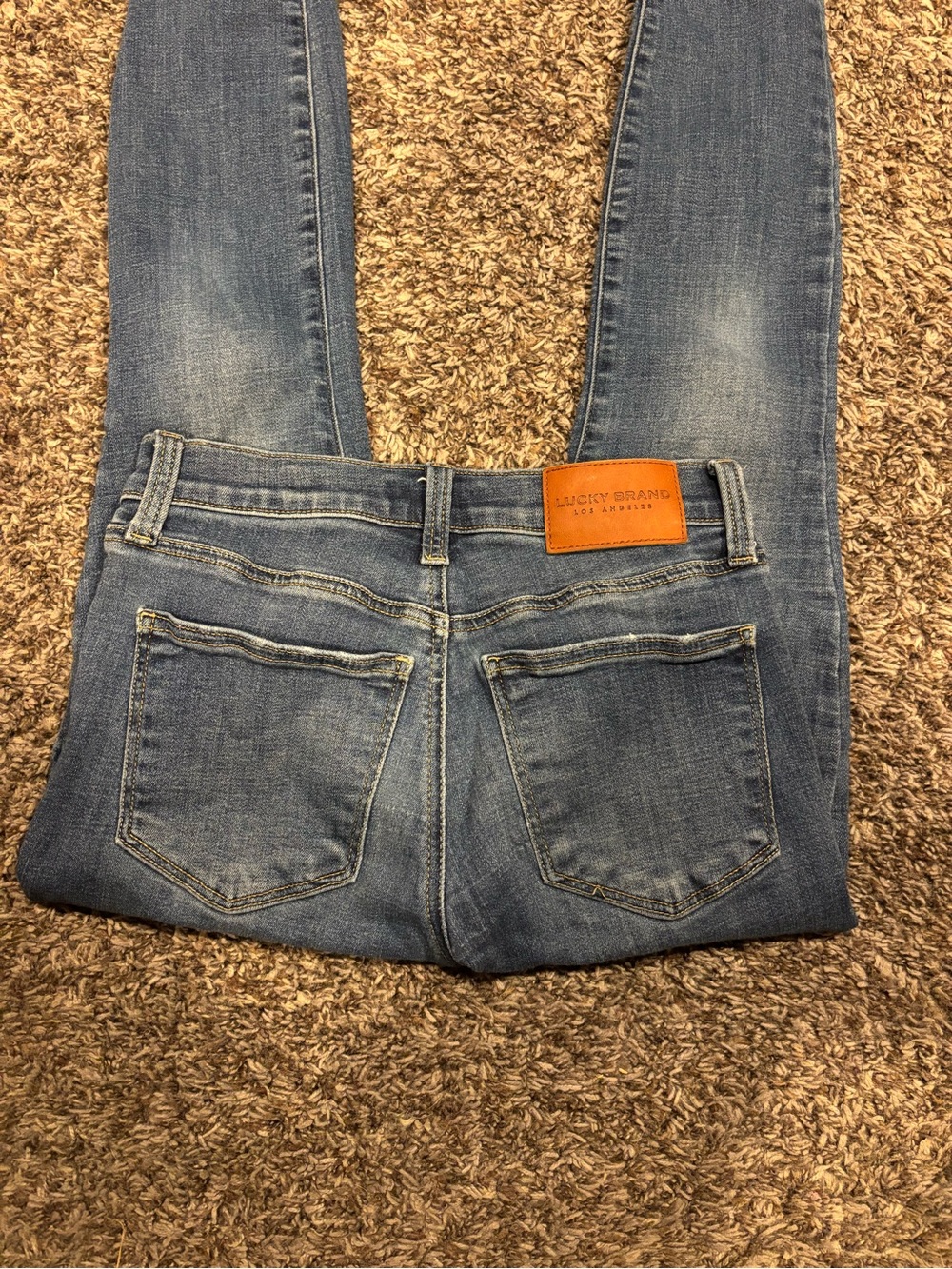Women’s Lucky Brand Mid Rise Ava Skinny Jeans